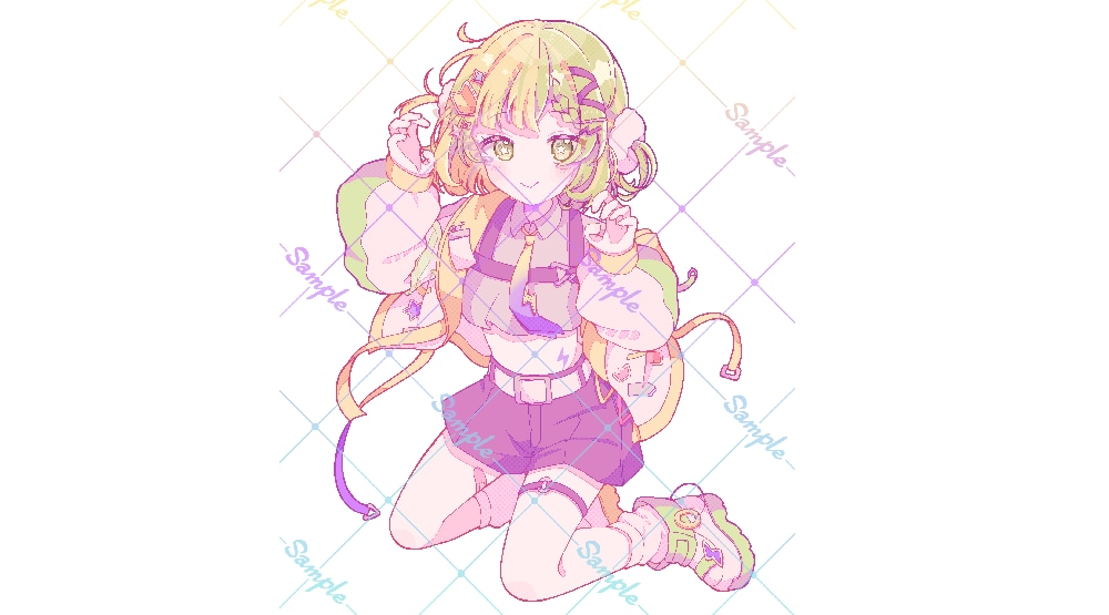 ゆめかわなイラストを制作します かわいい女の子、男の子イラスト、小物が得意です！ イメージ7