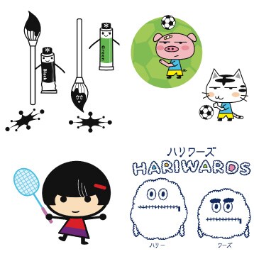 ポップでかわいいキャラクター作成します お店・会社・個人の方へ　オリジナルキャラを作成！ イメージ3