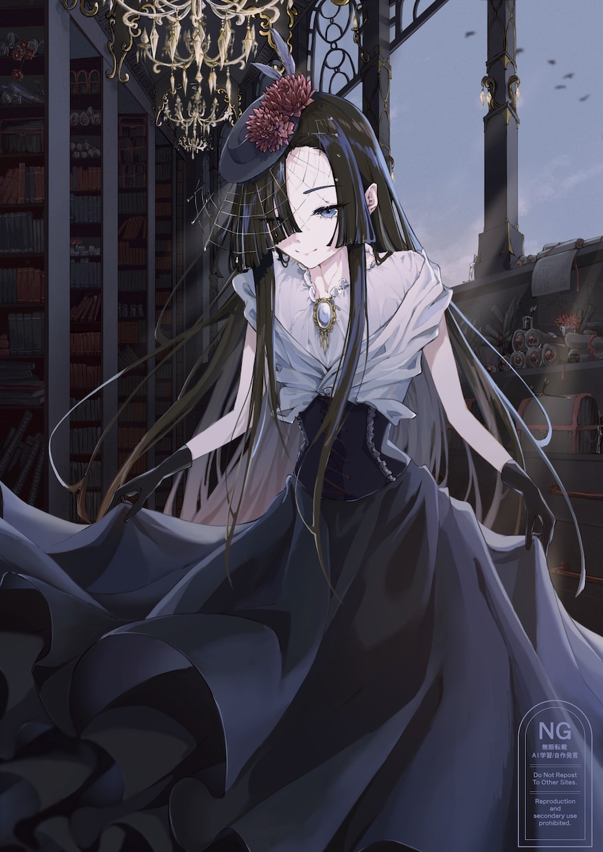 綺麗な世界観のイラストを制作します 空気感と背景に拘る儚いイラストをMVや表紙などにぜひ！ イメージ4