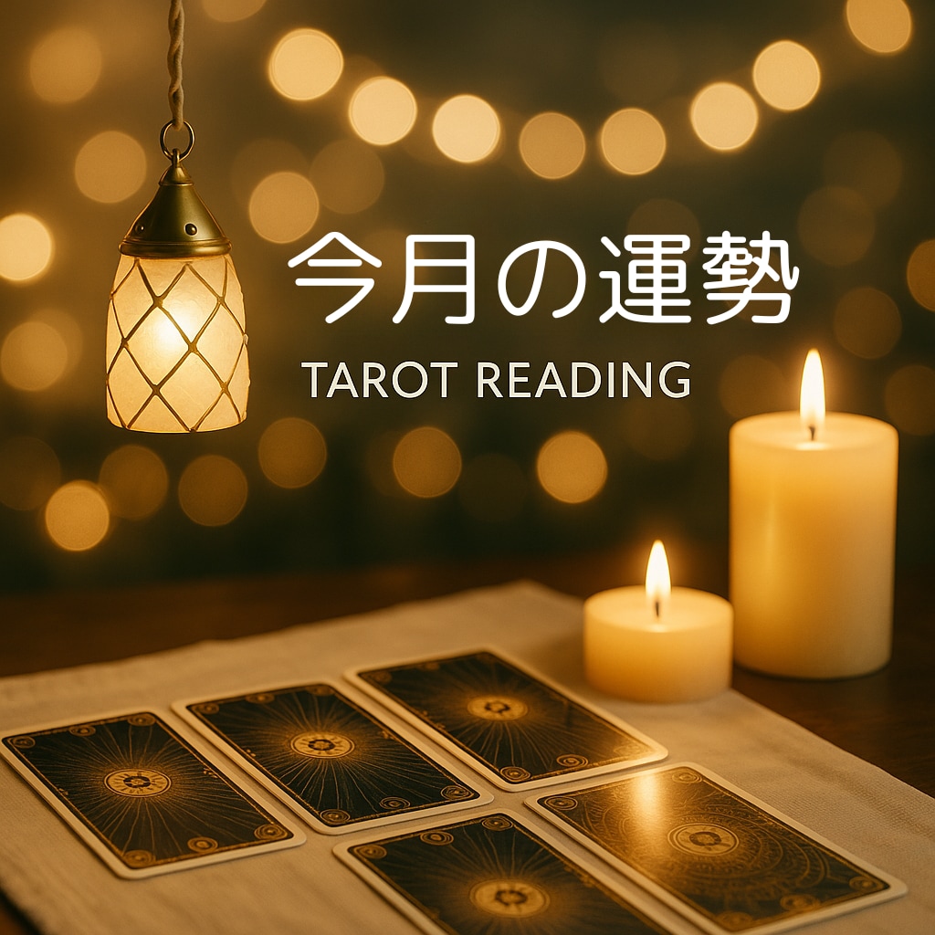 今月の運勢は？仕事/金運/恋愛運/占います タロットとオラクルカードからアドバイス✨ イメージ1