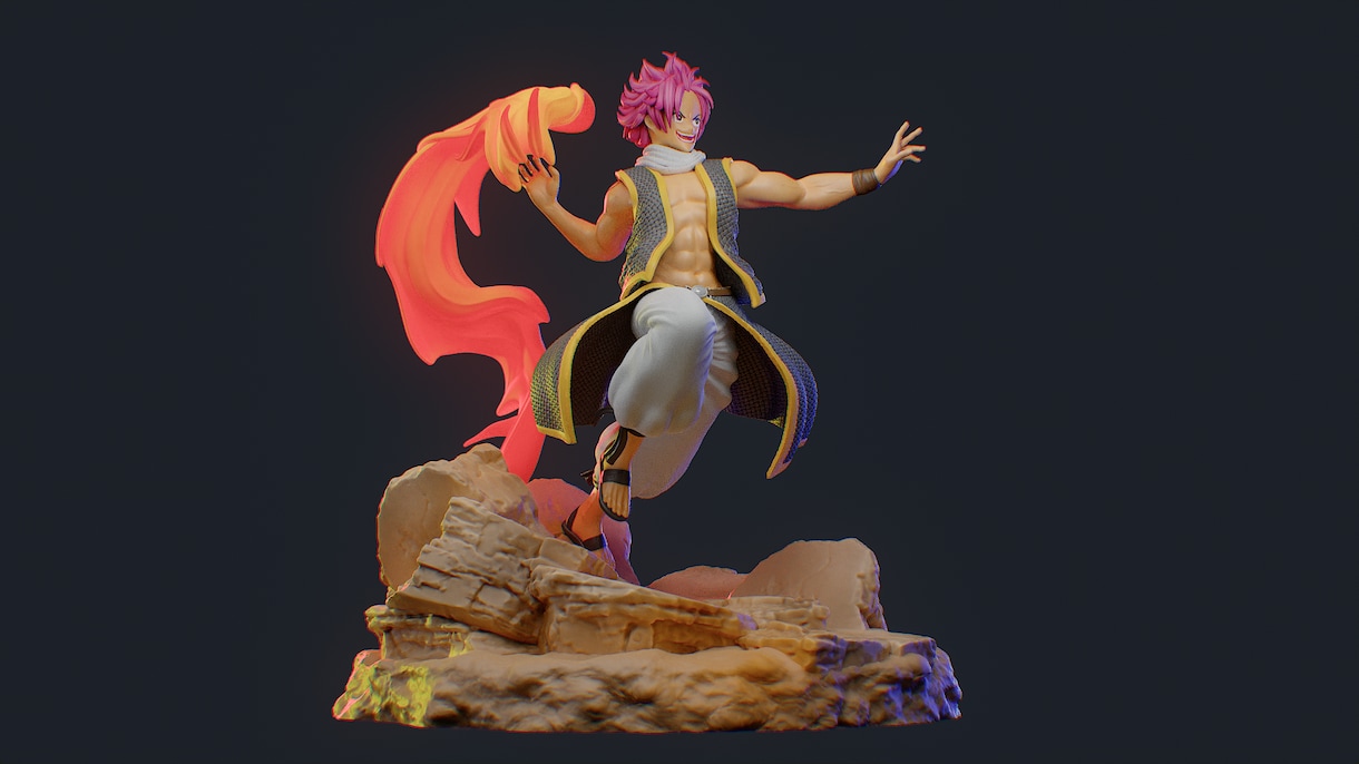 3D Character designます Character design for 3Dprint イメージ3