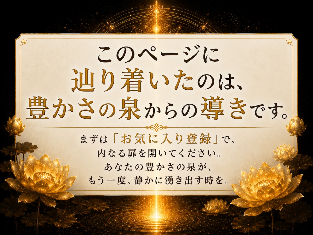 金運霊視✦潜在意識に眠る豊かさの源流を視抜きます 自分に使うお金に、罪悪感がわく。その理由を視ます イメージ7