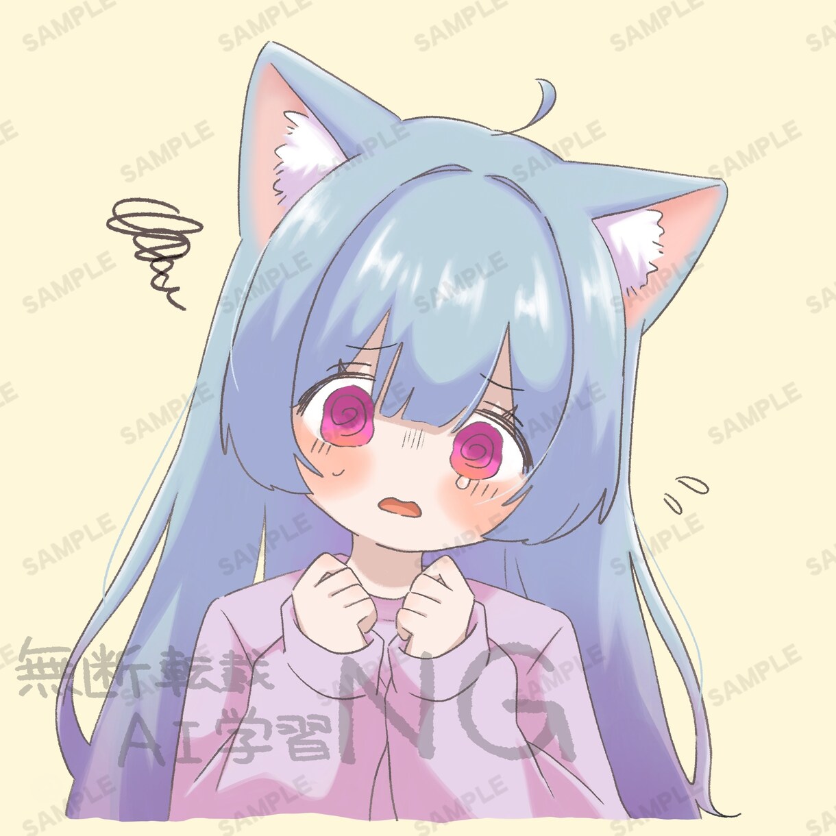 ふんわり可愛いオリジナルイラスト制作します 最短当日お渡し！あなただけのイラストをお描きします。 イメージ6
