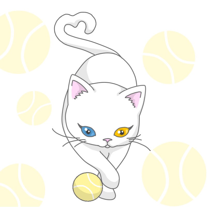 ゆるかわいいペットのイラストお描きします あんなポーズ・こんなポーズで可愛いうちの子！ イメージ5