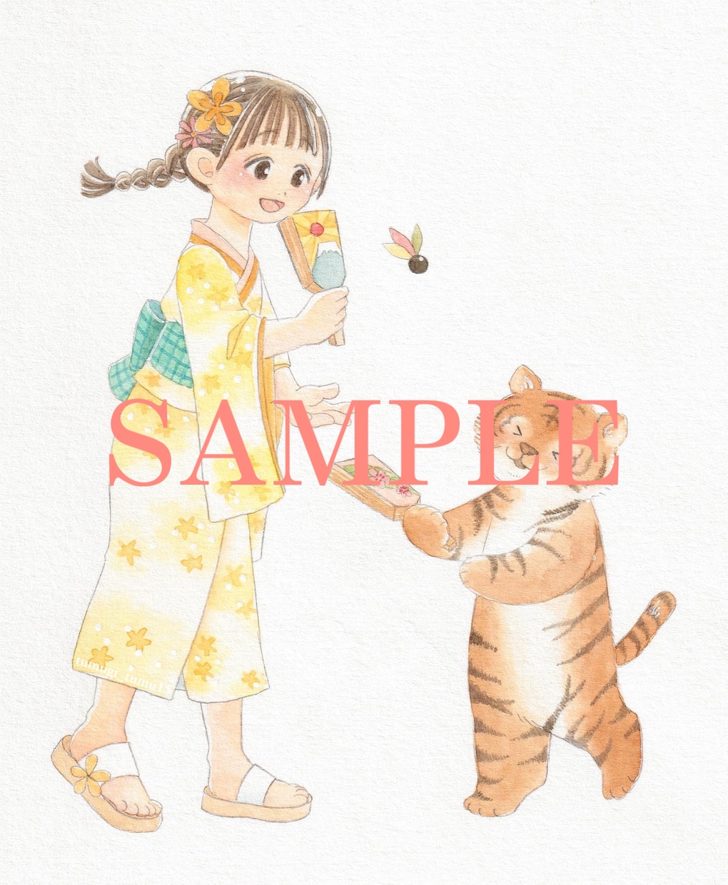 水彩やデジタルで温かみのあるイラストをお描きします プレゼントやお祝いなどにもいかがでしょうか＊ イメージ6