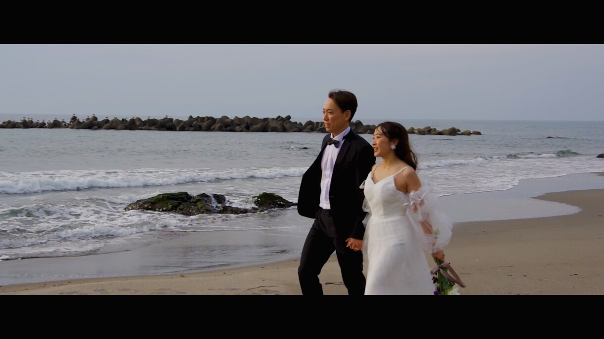 ドローンで撮る結婚式OPムービー制作します 撮影〜編集まで心を込めて制作します イメージ3