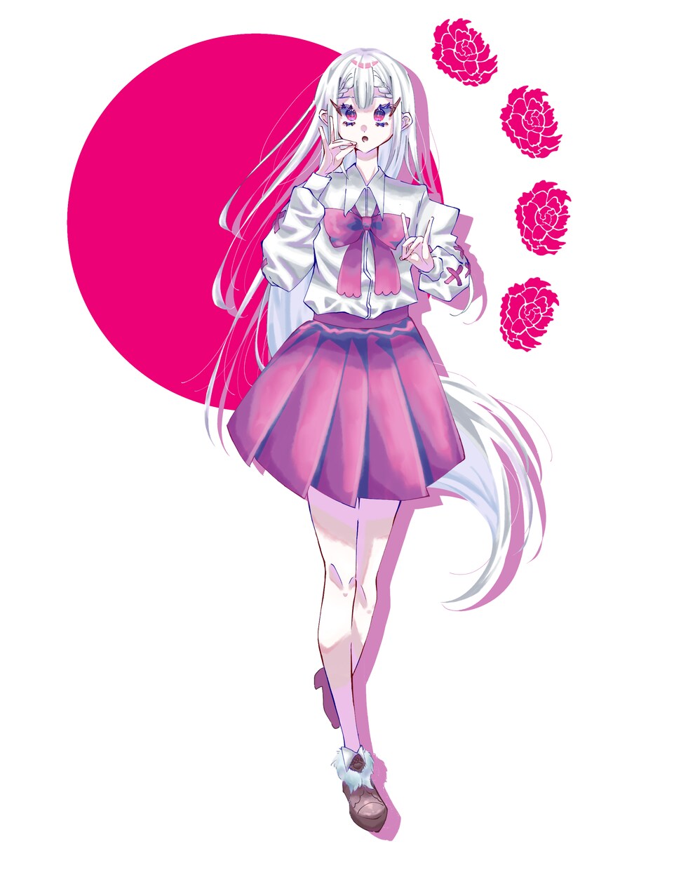 オリジナルキャラクターの立ち絵を描きます TRPGやフリーゲーム、創作企画等でお使いいただけます！ イメージ3