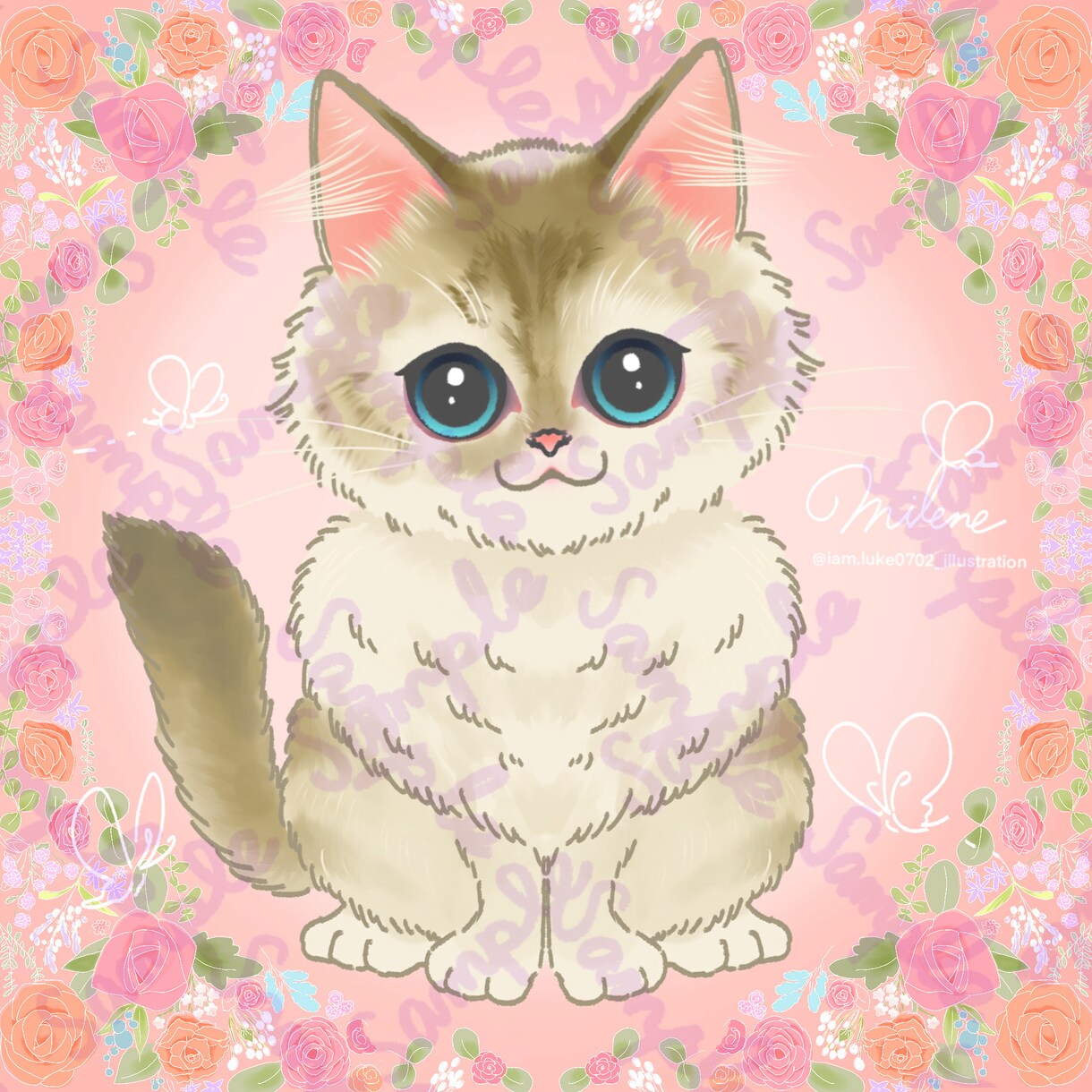 ねこちゃんのかわいい似顔絵描きます アイコン利用OK！お気軽にご相談ください♪ イメージ4