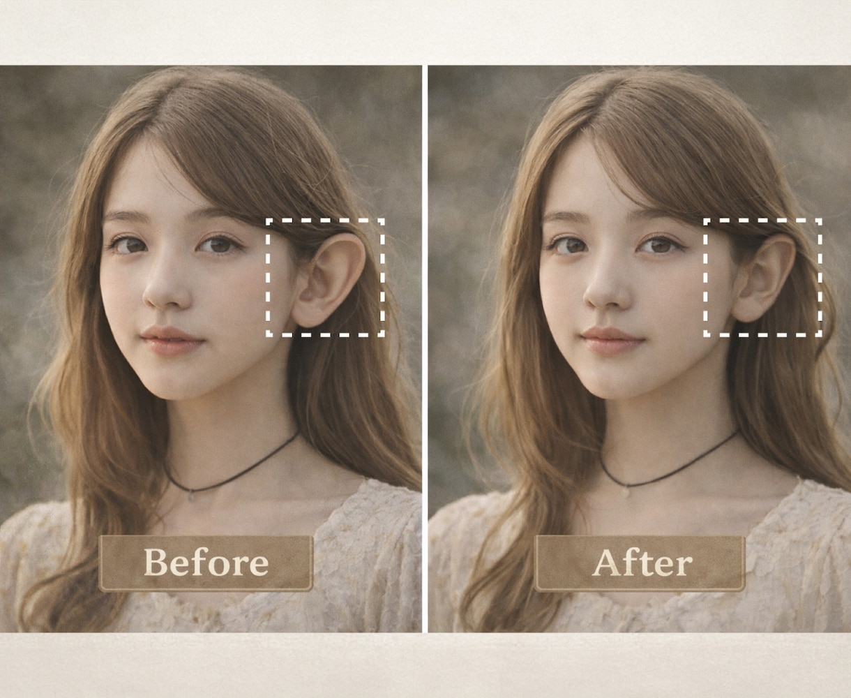 生成ＡＩ画像の修正や微調整をします 現デザイナーのプロによる修正対応 イメージ4