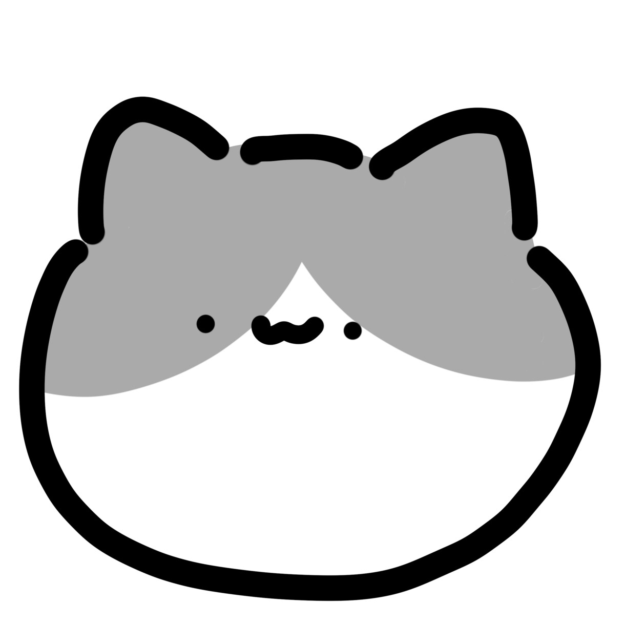 ゆるい猫ちゃんのイラスト描きます 絶妙な可愛さの猫ちゃんをお描きします！ イメージ4