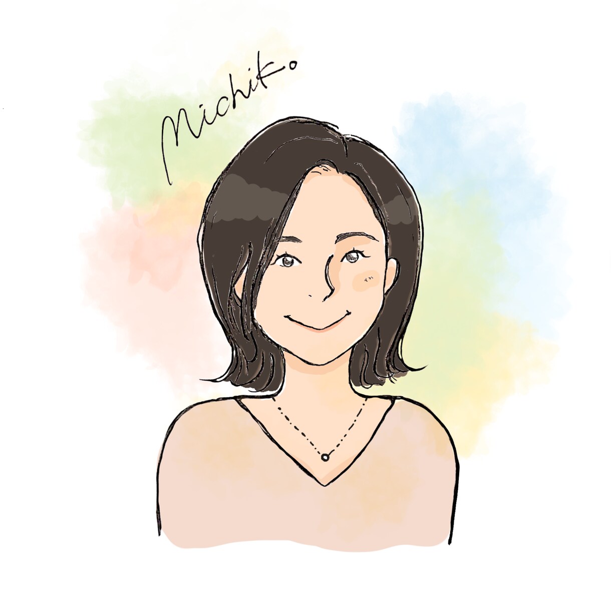 可愛い似顔絵お描きします ギフトにも人気。ご満足いただける似顔絵をお描きします☺︎ イメージ3
