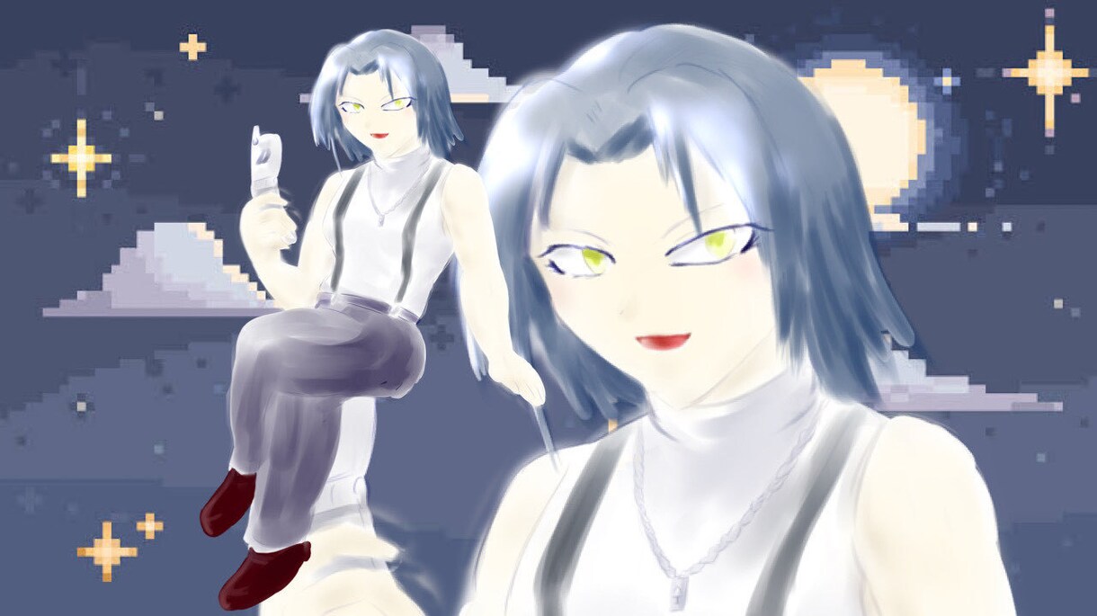 速筆可！IRIAMやTRPG立ち絵描きます ファンタジーやサイバーな立ち絵まで幅広く立ち絵制作します イメージ1