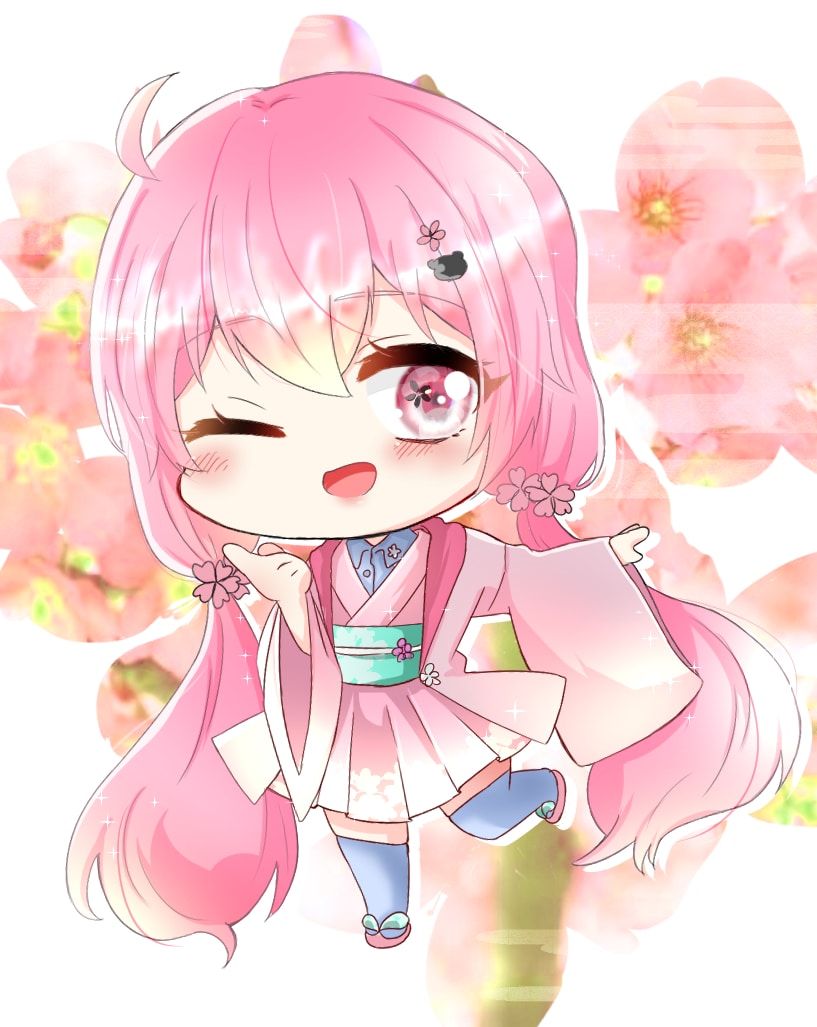 ミニキャラ(デフォルメ)イラストを作成致します もちもちキラキラのデフォルメイラスト！アイコンやグッズに！ イメージ2