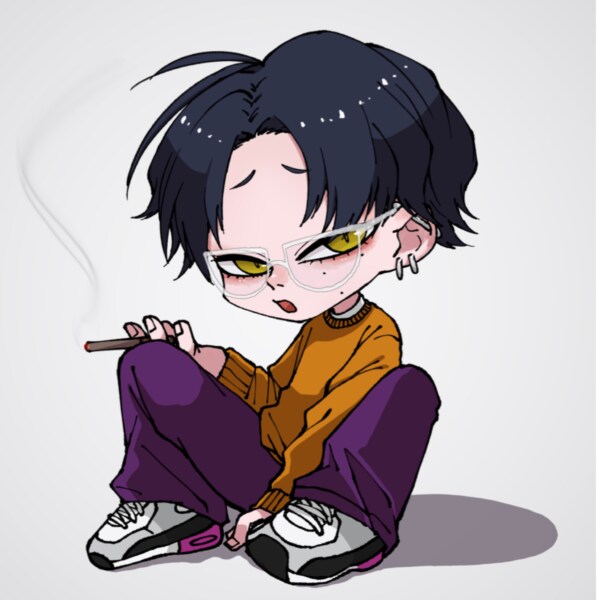 SNS等使える映えるミニキャラアイコンお描きします SNS等のアイコンにぴったりな映えるアイコンをお描きします。 イメージ1