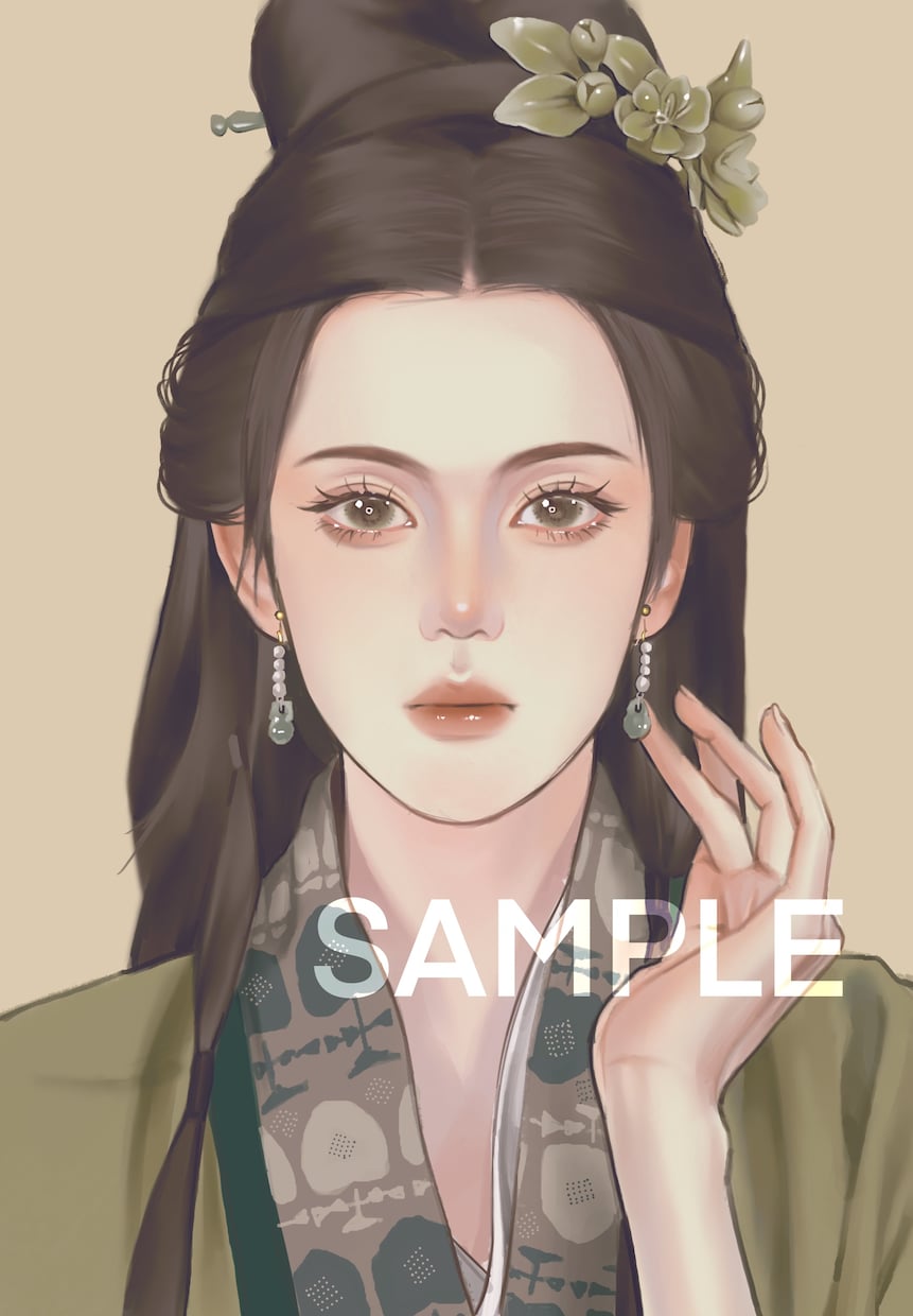 イラスト・似顔絵を描きます 夢幻的で繊細✿質感にこだわった厚塗りイラストを描きます イメージ2