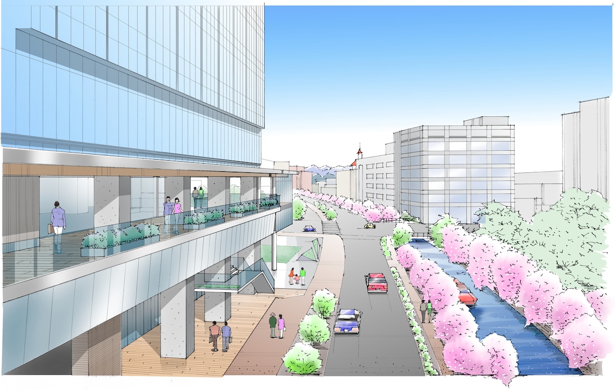 Yoイメージパース工房がお届けします １級建築士デザイナーがイメージ膨らむスケッチパースを描きます イメージ6
