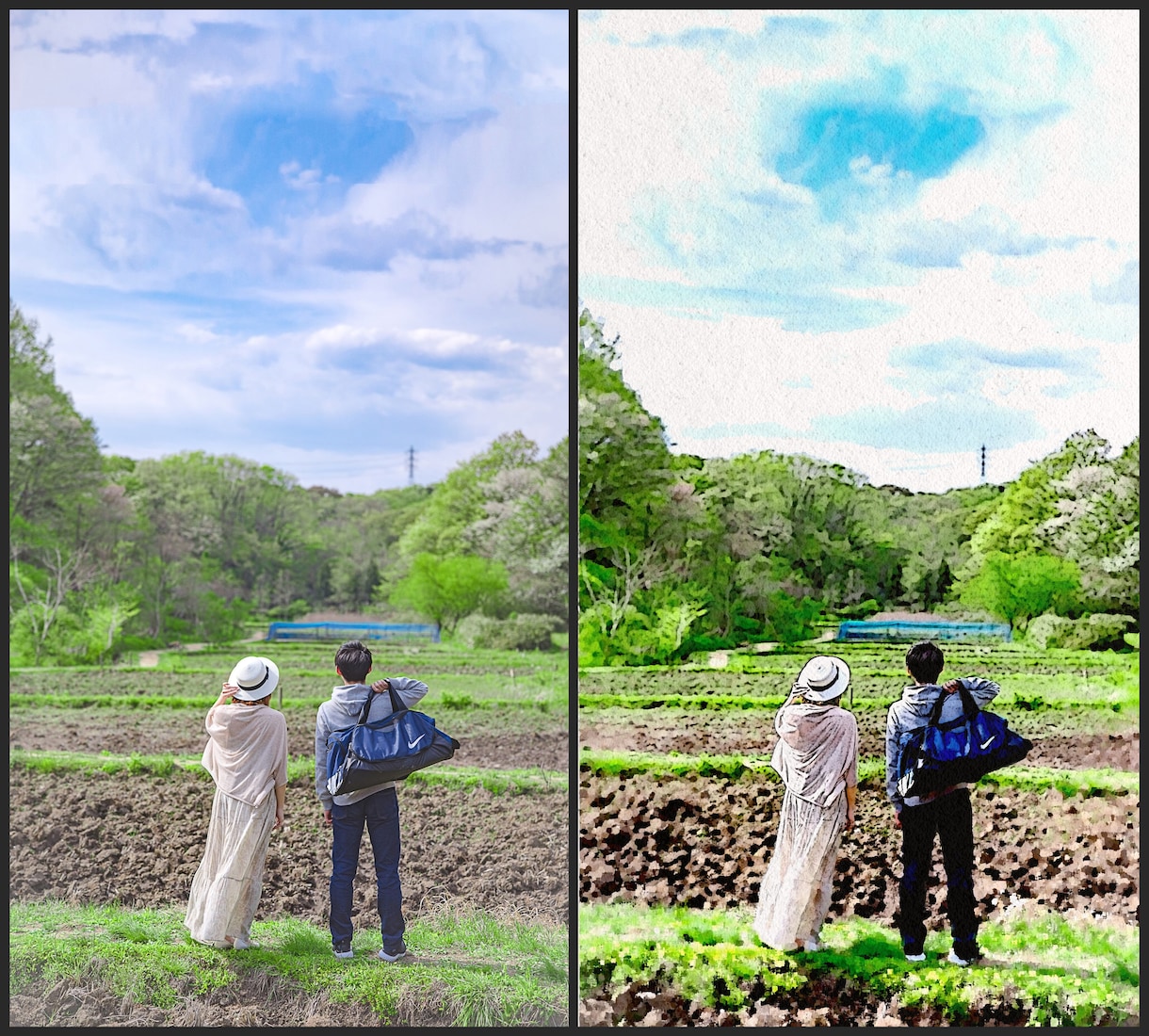 写真からスケッチ風イラストを作成いたします カメラロールの中に埋もれがちな写真を印象に残る一枚に イメージ2