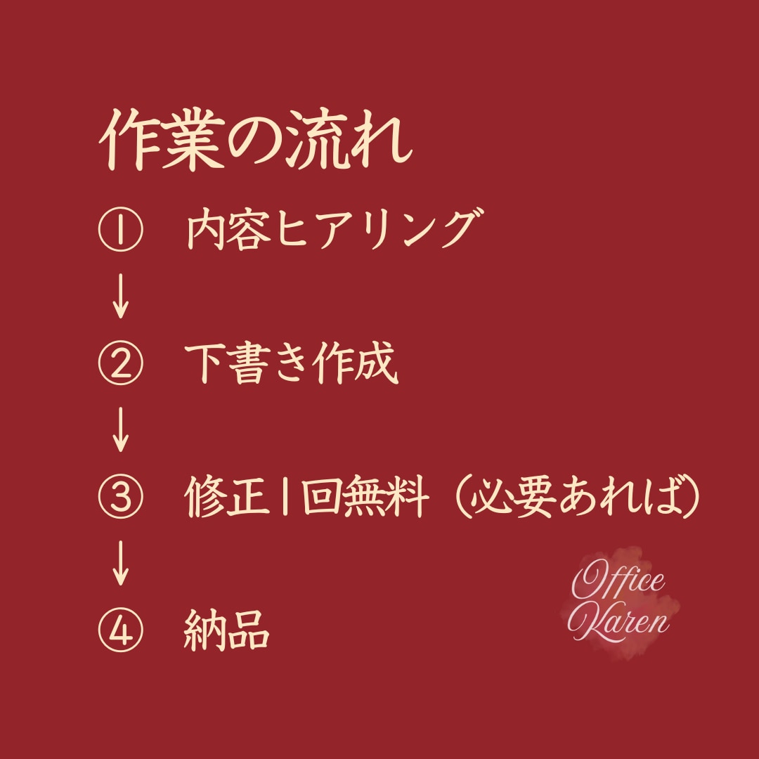 伝わるお詫び文作成｜クレーム・謝罪文に対応します クレーム対応で困った時に。プロの秘書が誠実に書き上げます イメージ5