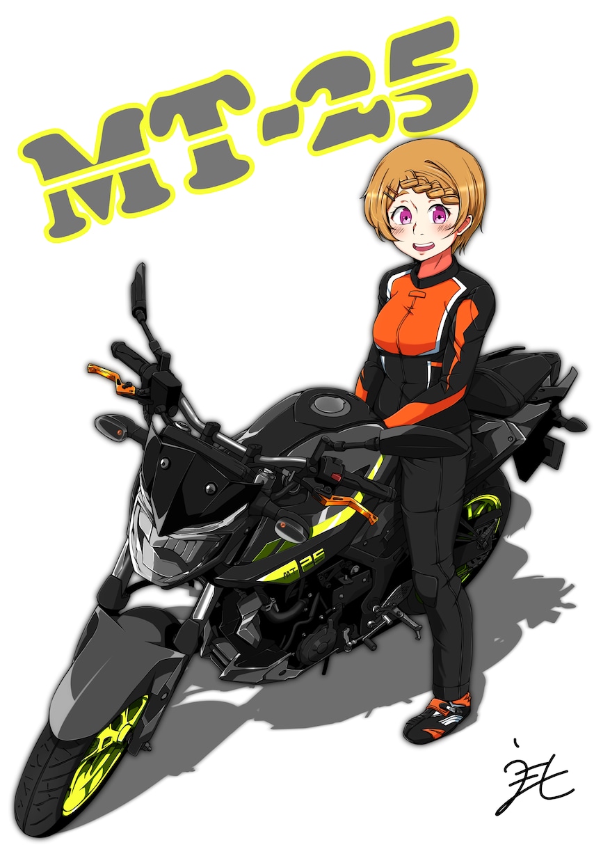あなたのバイク、クルマ描きます 今乗っているバイクやクルマをイラストにしてみませんか！ イメージ2