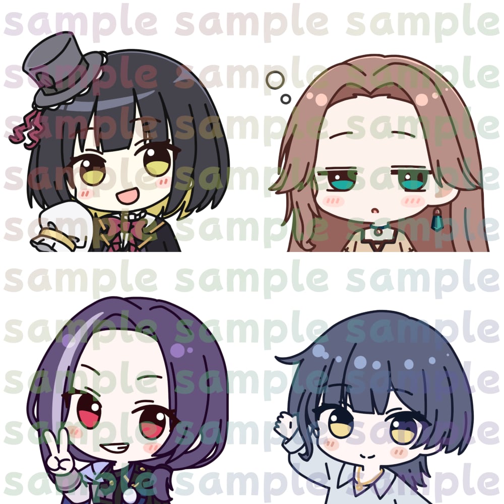 ミニキャラのイラスト描きます SNS、サムネ用などかわいいミニキャラ描きます！② イメージ3