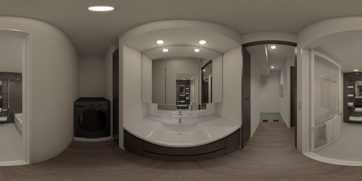 360°室内パノラマCGを作成します 360°パノラマCGで魅力的な室内を体験できるサービスです。 イメージ3