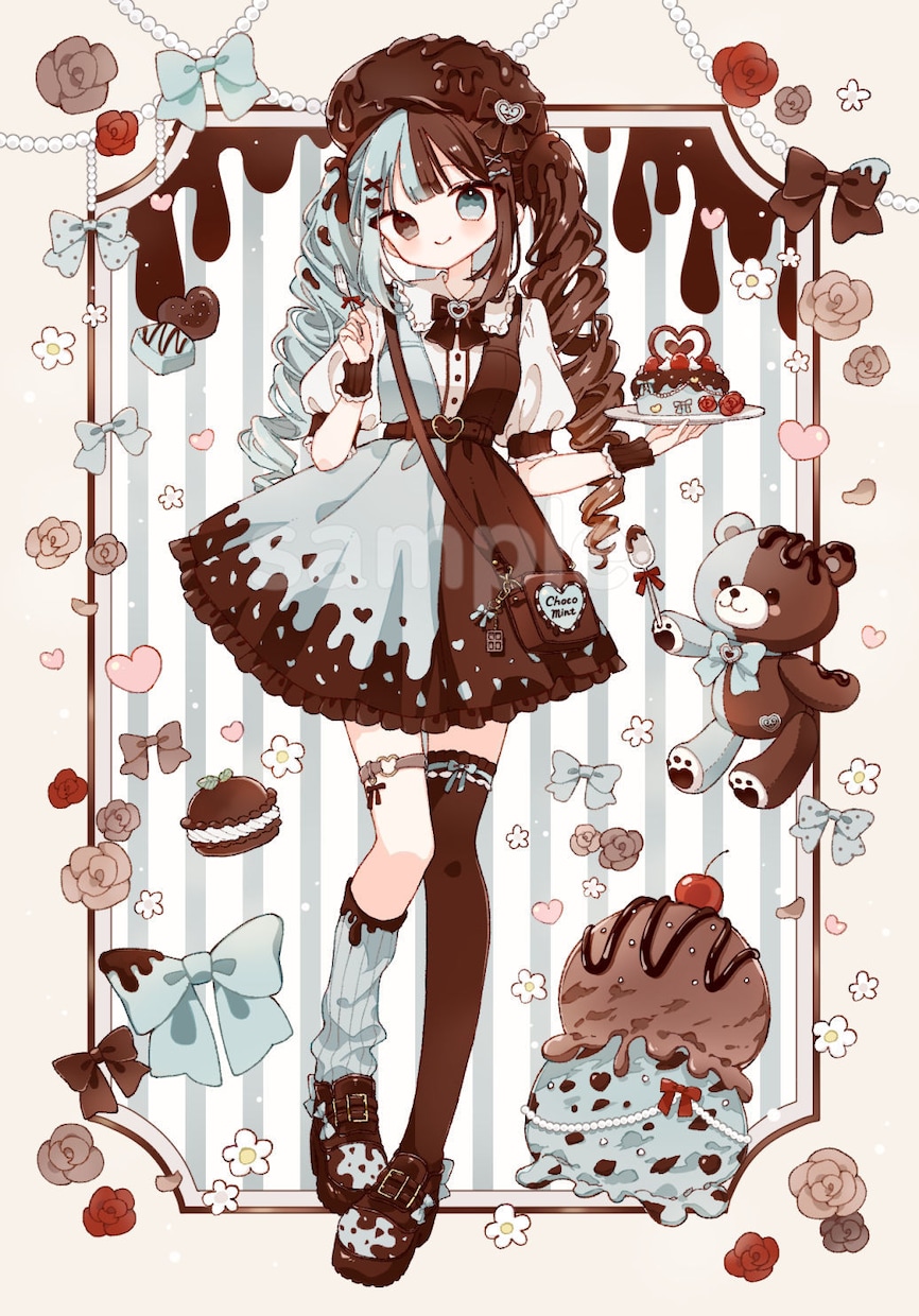 キュートな女の子描きます SNSアイコンから一枚絵まで用途に合わせて描きます イメージ10