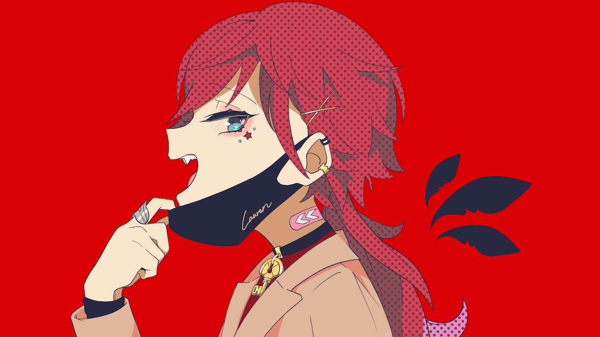 歌ってみたのイラスト制作します サムネイルや動画内に使用可能！ イメージ2