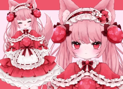 Vtuber、Vライバー向けの立ち絵を制作します VライバーやIRIAM、Live2Dモデラー様向け！ イメージ1