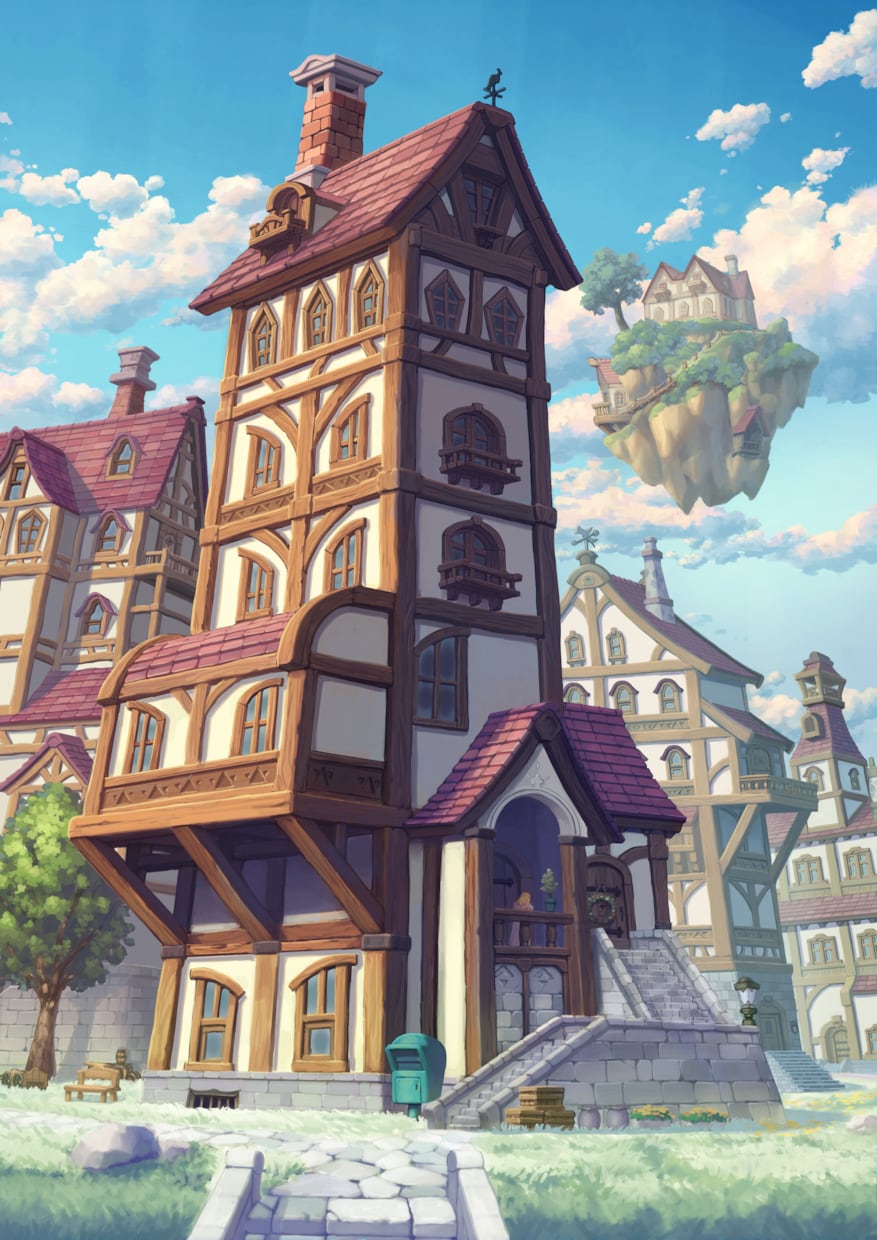 背景イラスト描きます 「あなたの物語が息づく風景、描きます。 イメージ1