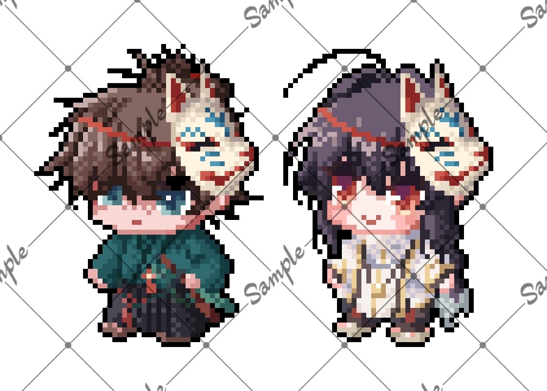 ドット絵制作します 簡単なアニメーション制作可◎SNSアイコンやマウスポインタも イメージ4