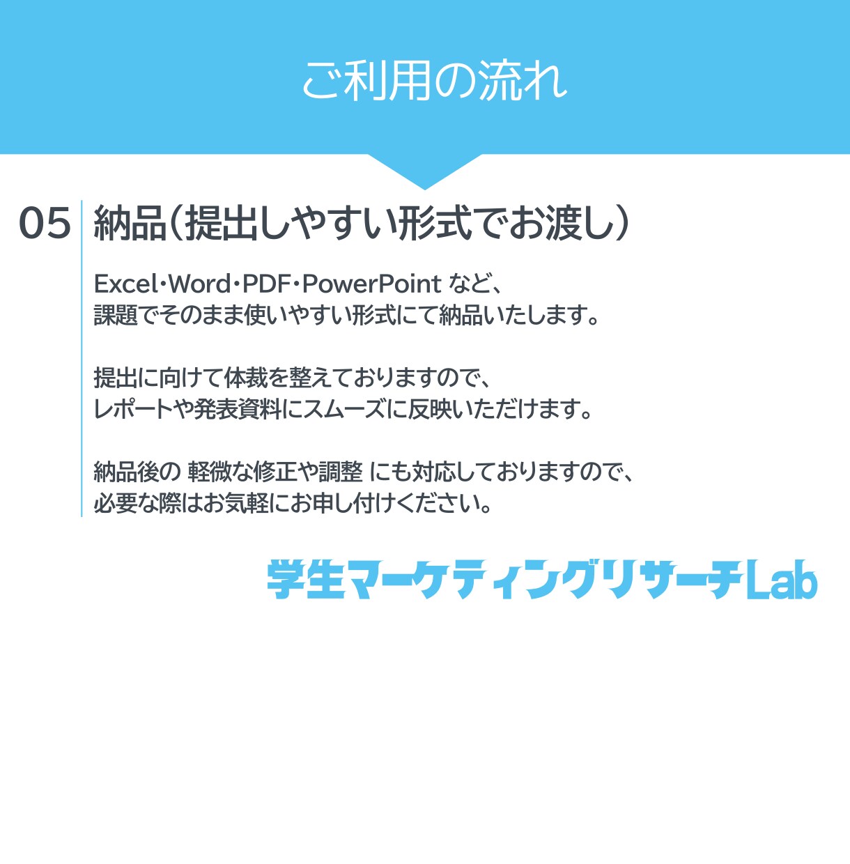 学生向け│データ集計・分析・資料作成サポートします ゼミ・卒論のアンケート分析を専門家が支援します イメージ10