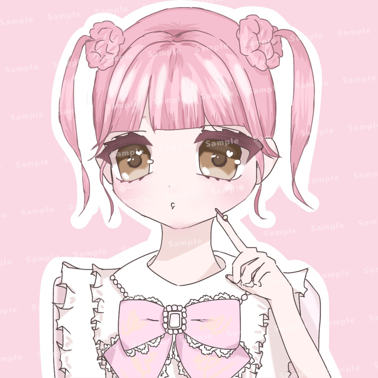 可愛いアイコン描きます みんなの可愛いに全力で尽くします♡ イメージ2