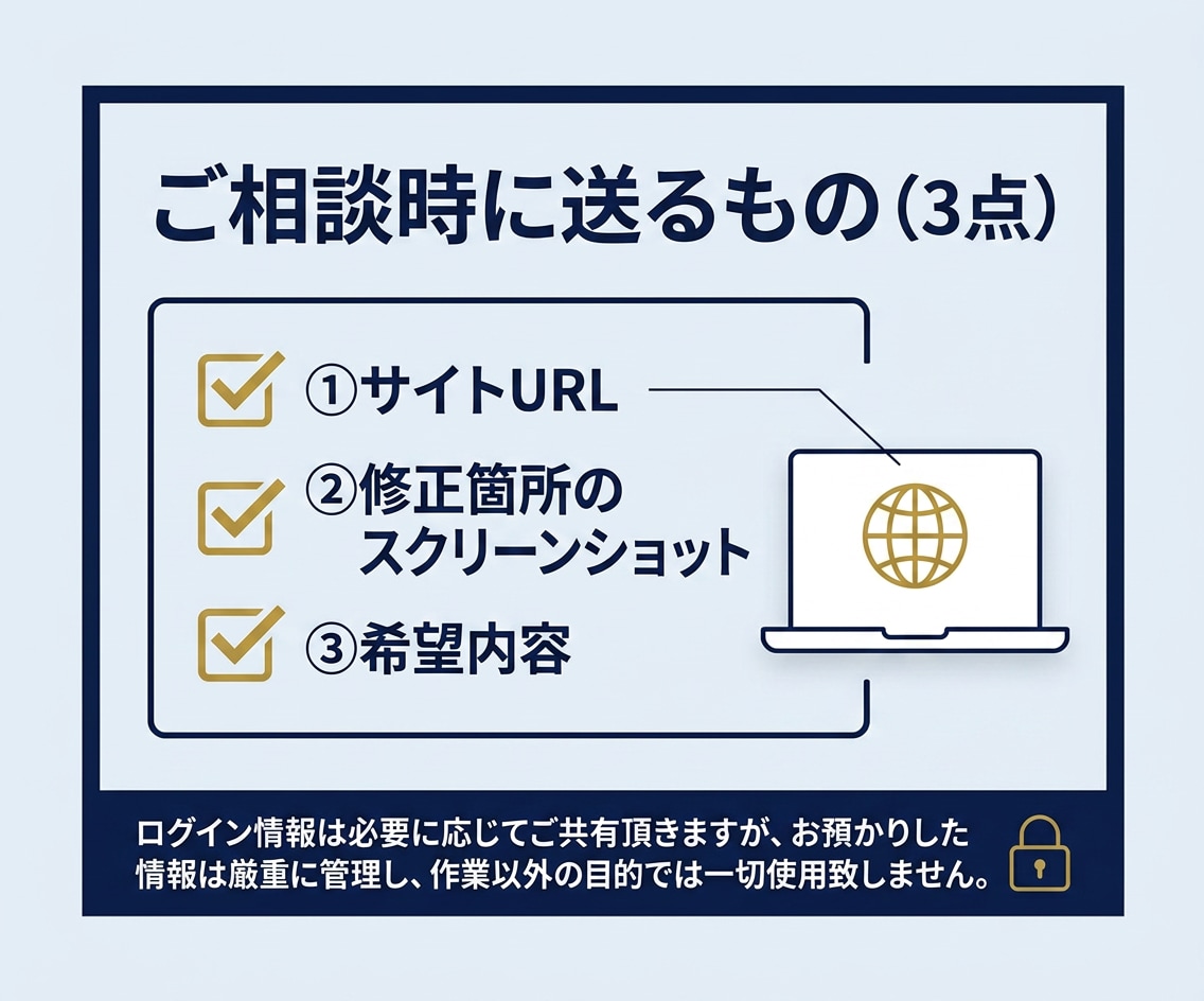 WordPress文章・画像・表示崩れを修正します 他社制作サイトも対応｜作業前に料金と納期をご案内します イメージ6