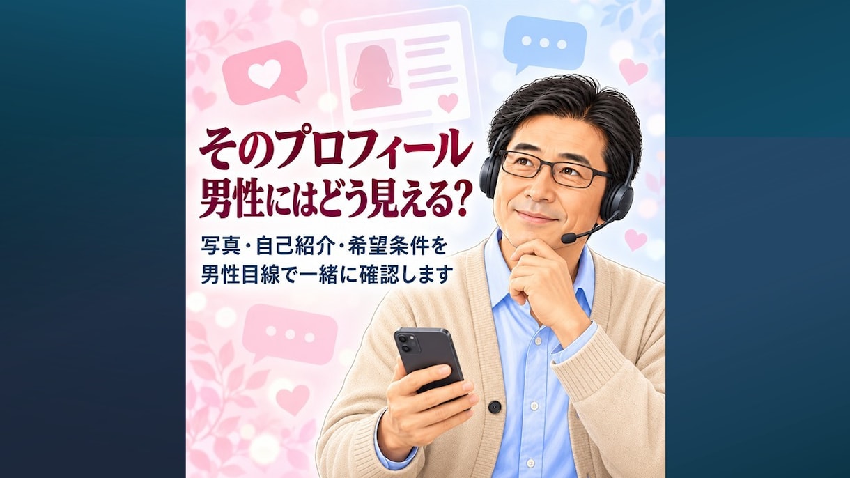 40代の婚活・再婚の迷いを経験者がお聴きします 離婚・婚活・再婚経験者が不安に寄り添います イメージ4