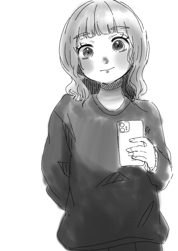 アイコン用などのイラスト描きます 主に女の子のイラストを可愛い感じの絵柄で制作致します！ イメージ2