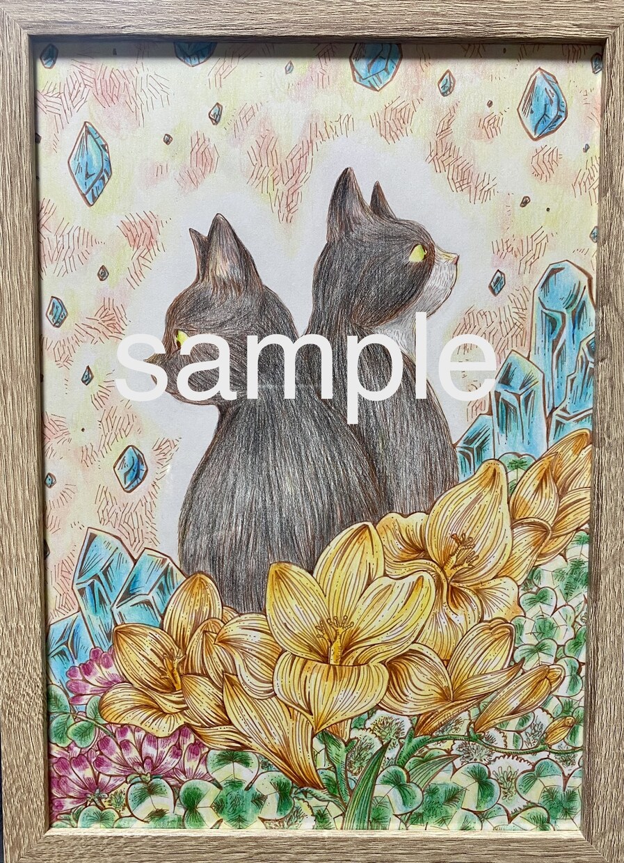 お誕生日プレゼントにピッタリなイラスト描きます アナログならではのイラストを描きます。 イメージ1