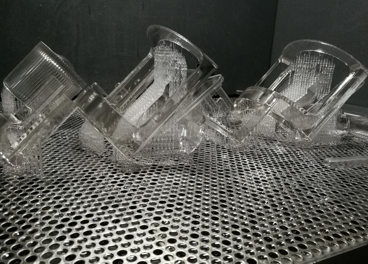 サ3)透明部品を3Dプリンターで作成します クリア・半透明パーツの試作量産に！高精度・大型出力対応 イメージ1