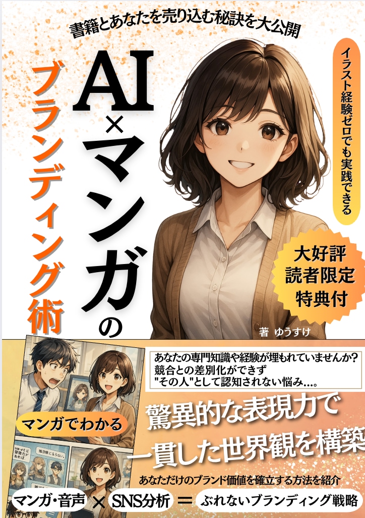 AIマンガ1冊 完成まで徹底サポートします 90分×3回の個別指導とAI執筆術で出版までフルサポート イメージ3