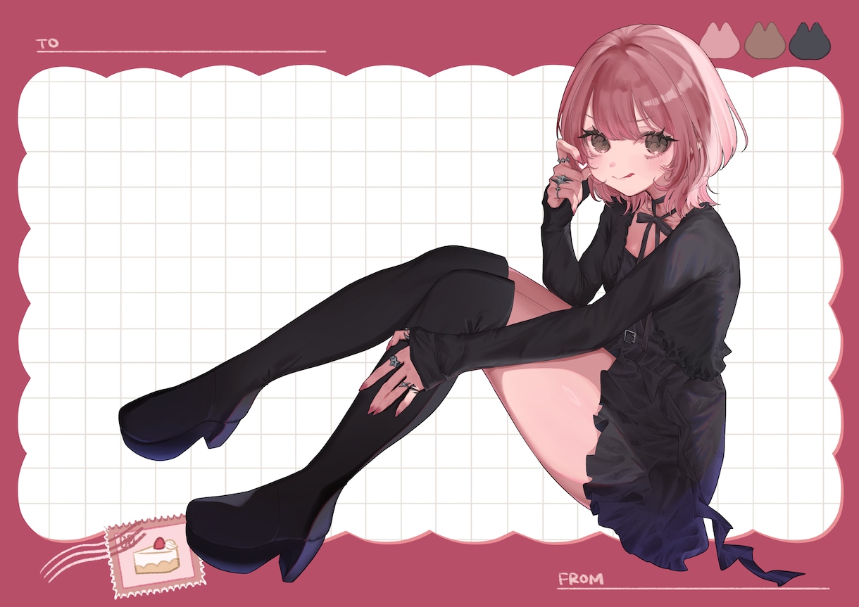 イラストを描きます SNSや動画配信サムネにグッズなどにも！ イメージ5