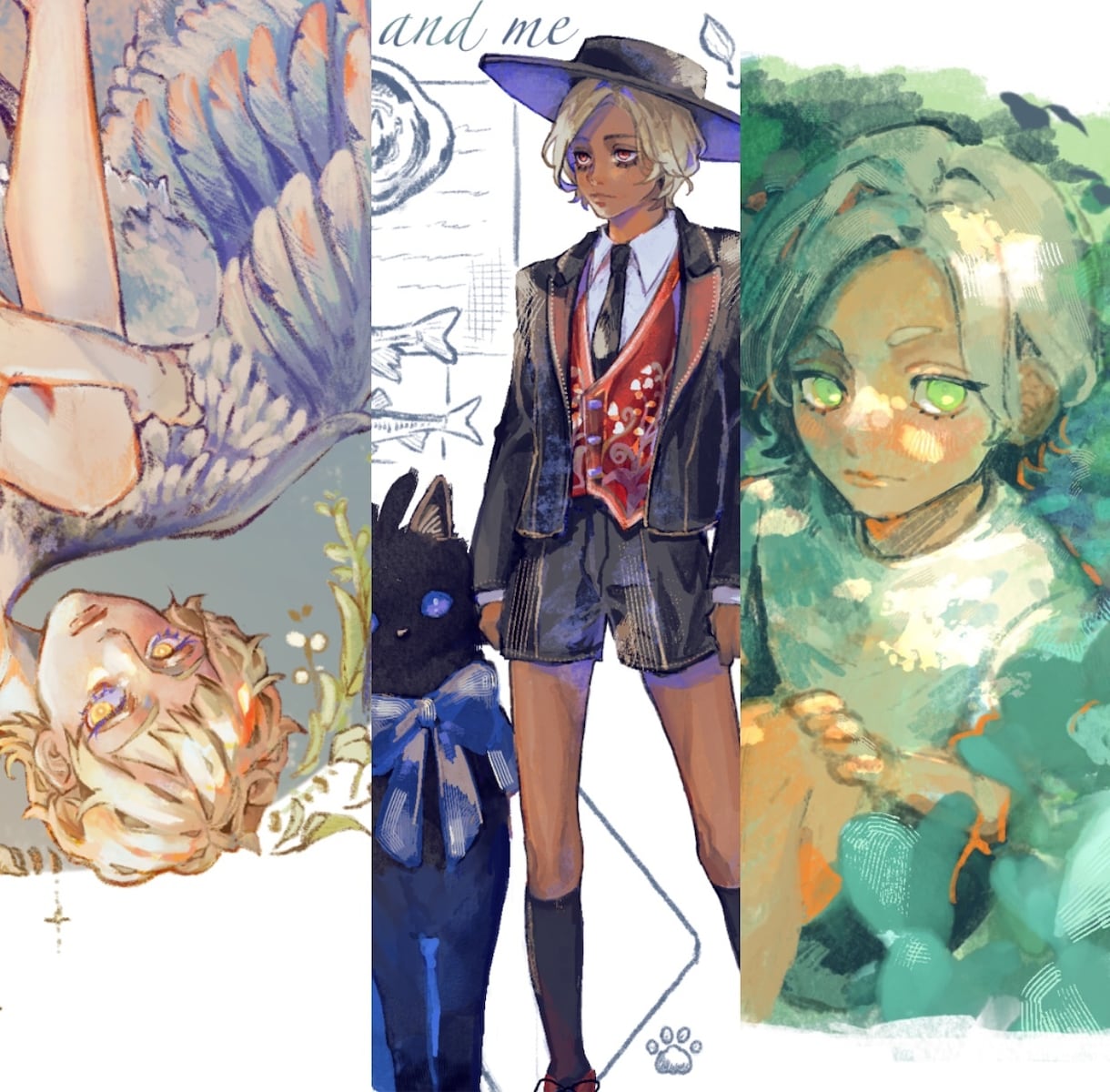 繊細なタッチで目を引くイラスト制作します 1枚絵/立ち絵/サムネ/アイコン/SNS用イラストetc. イメージ2