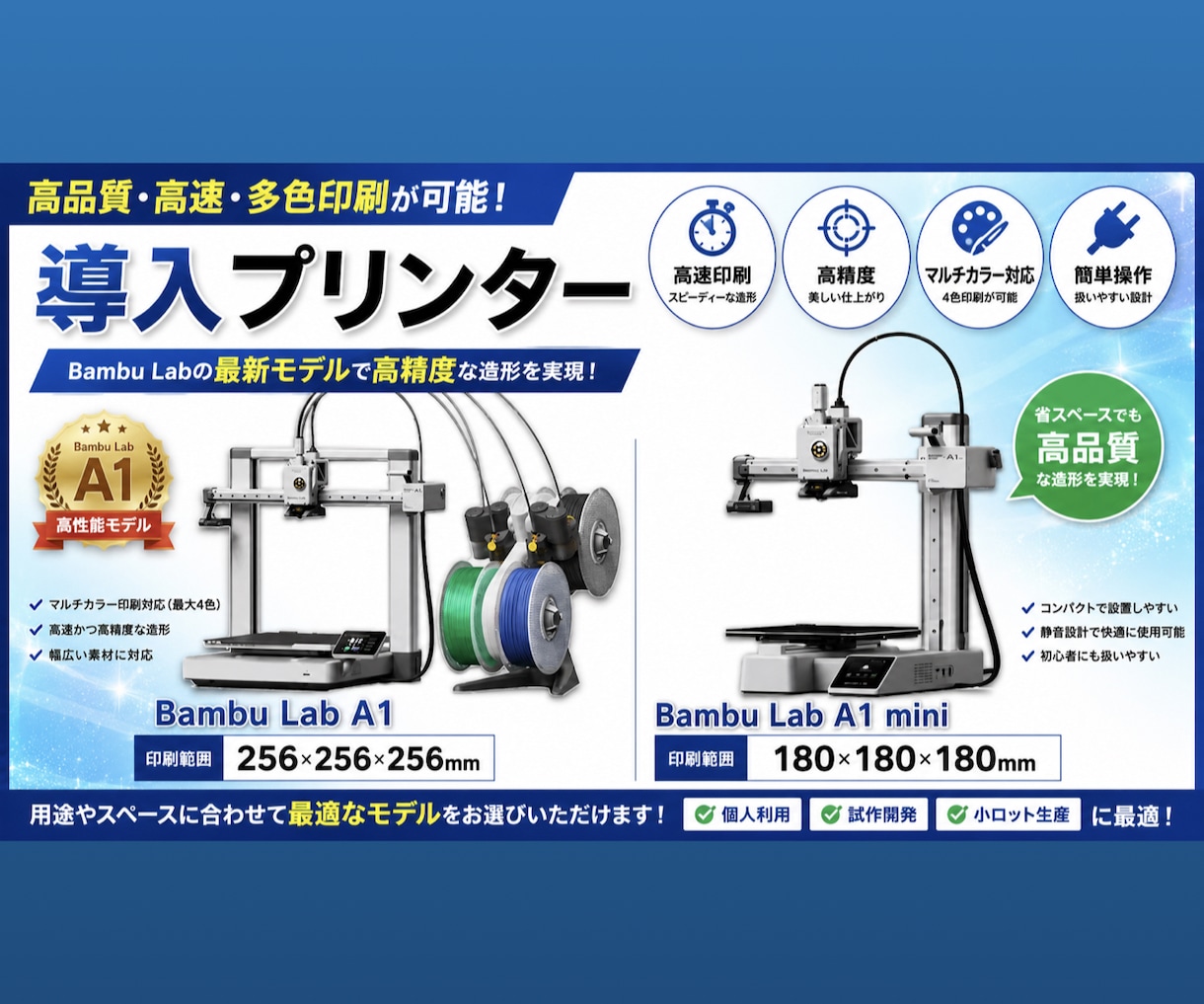 3Dプリンターのデータ、印刷、発送代行いたします データ制作から印刷、発送まで一貫対応が可能です イメージ2