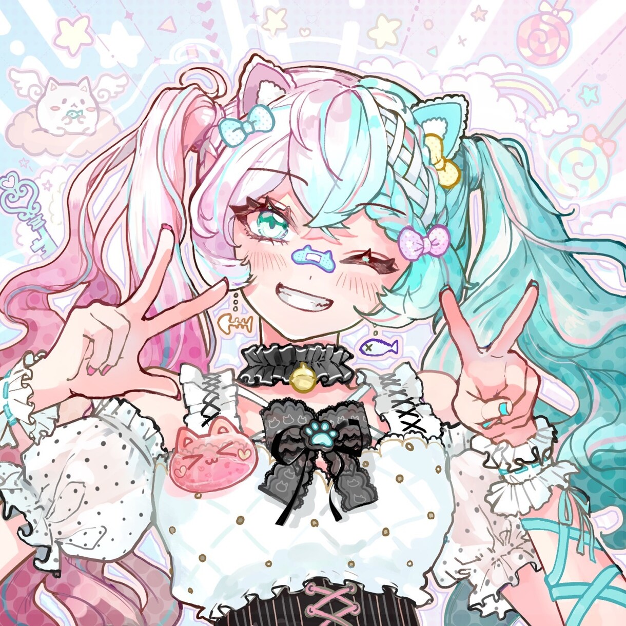 バストアップサイズのイラスト作成します 末永くご利用頂ける綺麗で華やかなイラストを作成します。 イメージ5