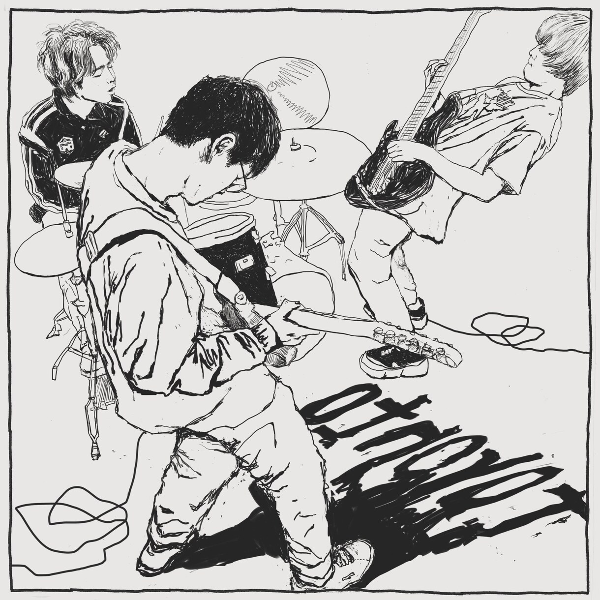 サブカルチックなイラスト描きます CDジャケット、フライヤーなどなんでも承ります。 イメージ1