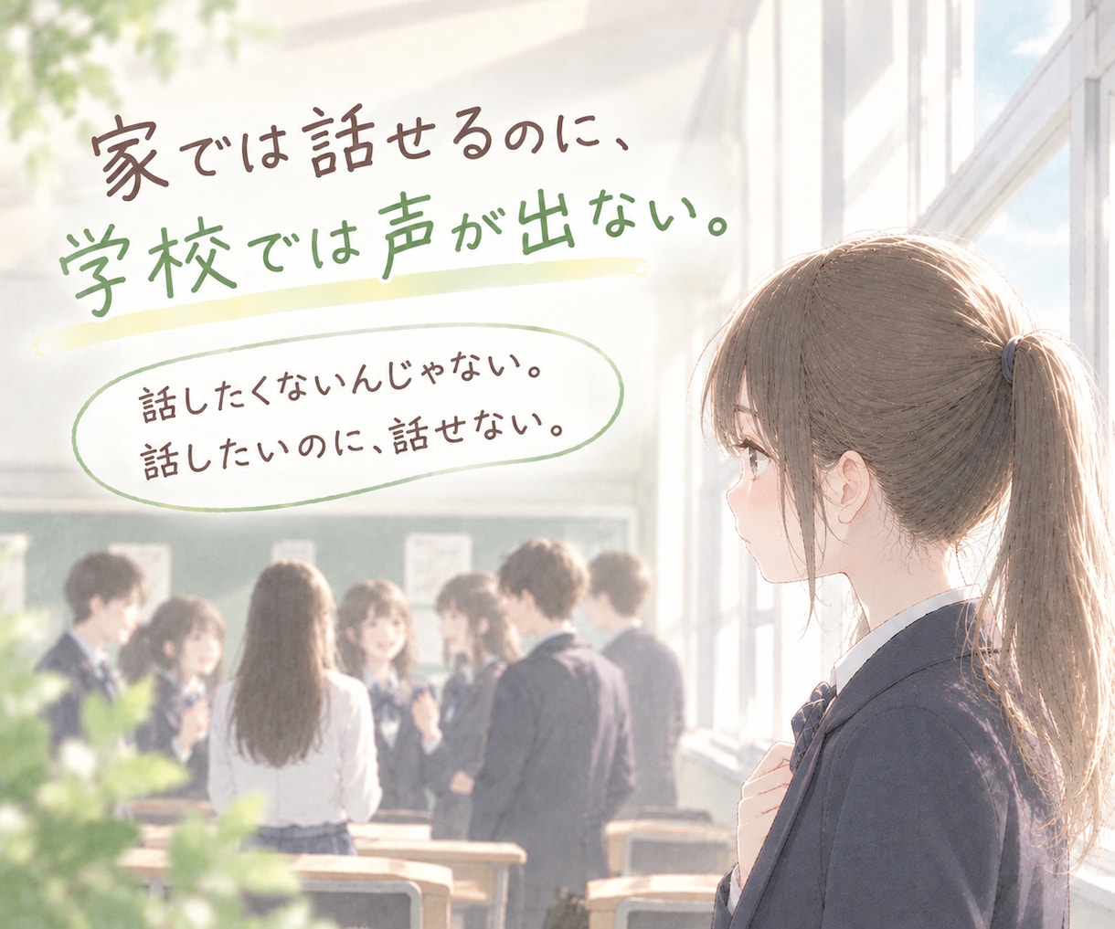 話すのが苦手なお子様のペースに合わせてお話しします 声が出なくても大丈夫。一言からゆっくりお話ししませんか？ イメージ2