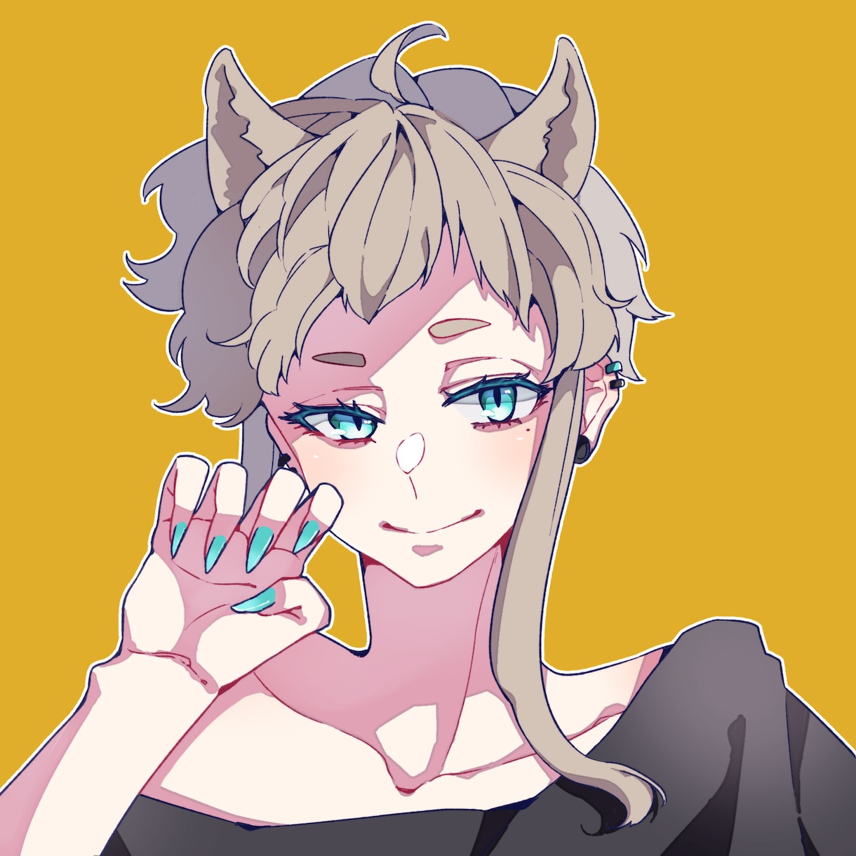 ぱっと目を引く可愛いSNSアイコンお描きします オリジナル、版権どちらも対応可 イメージ1