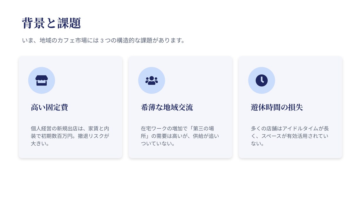 見やすい・伝わるスライド資料をお作りします 箇条書きやメモをから見やすいスライドに仕上げます イメージ2
