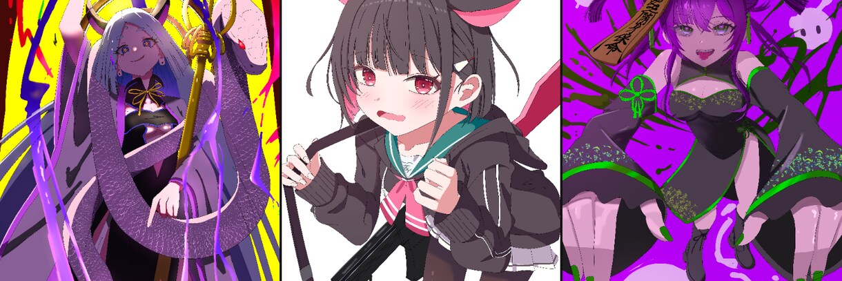 かっこいい～可愛いまで目を引く女の子描きます 商用利用可。アイコン、観賞用などをご希望の方に！ イメージ1