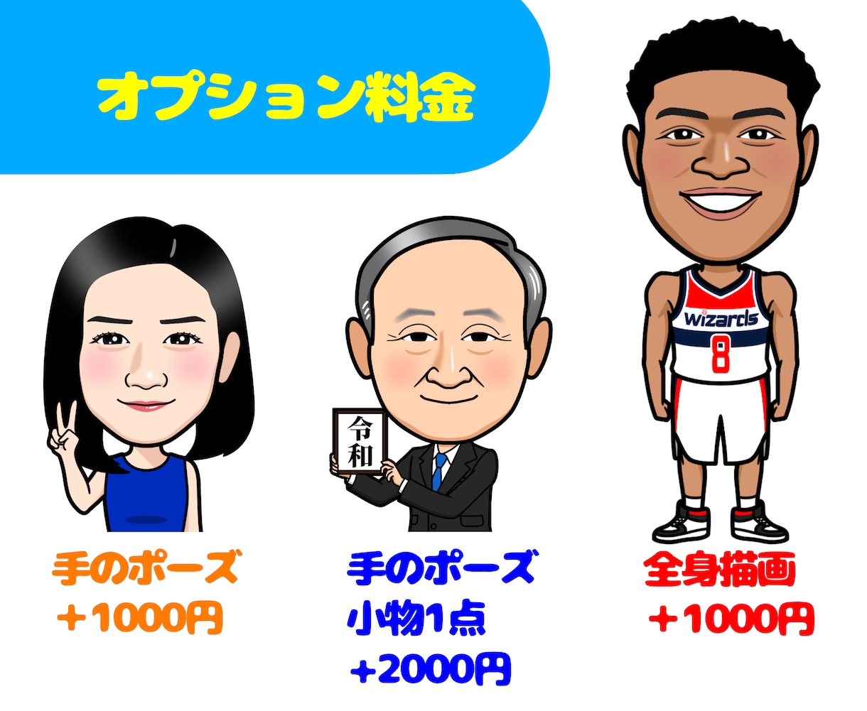 生成AIには描けないそっくりな似顔絵お描きします SNSアイコン、名刺にぴったりな似顔絵をお描きします！ イメージ5