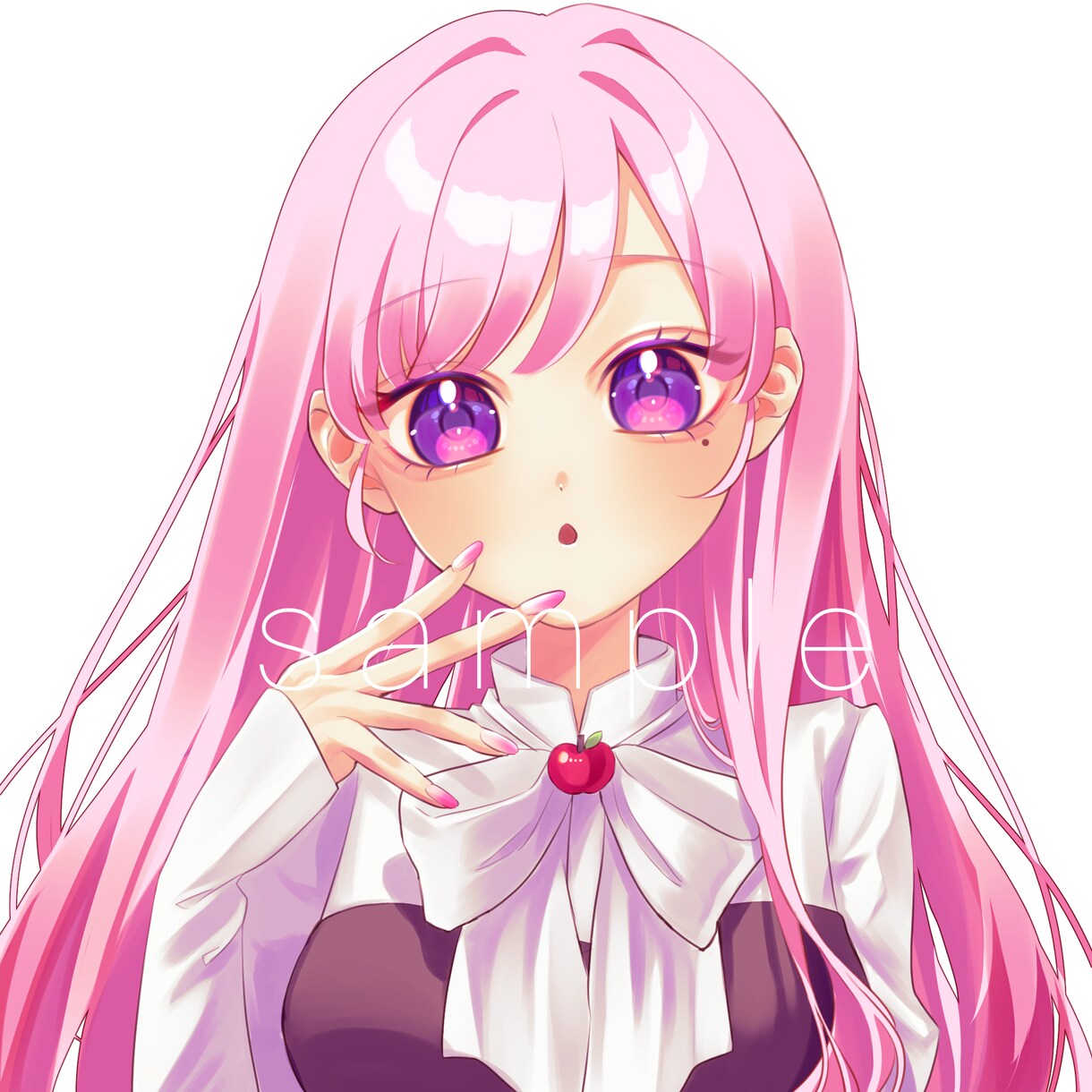 表情豊かなあなただけのアイコンをお描きします 納得がいくまでラフ修正何度でも無料！丁寧に仕上げます！ イメージ4