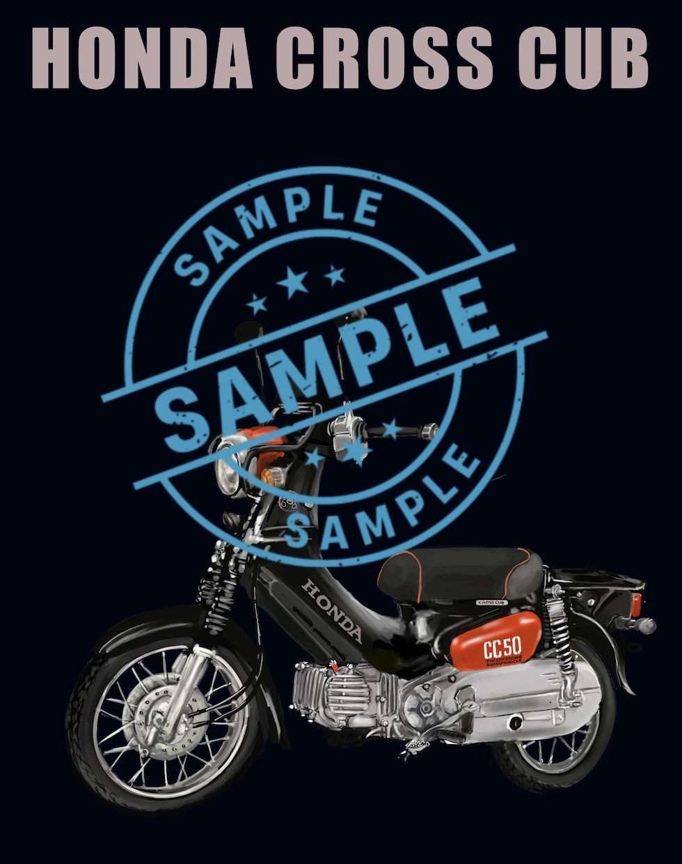 貴方のバイク、ボックスアートにします 愛車をプラモデルアート風に描きます【バイク・旧車】 イメージ10